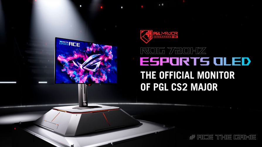ASUS ra mắt ROG Swift OLED PG259QWS Ace: màn hình 720Hz dành cho game thủ esports