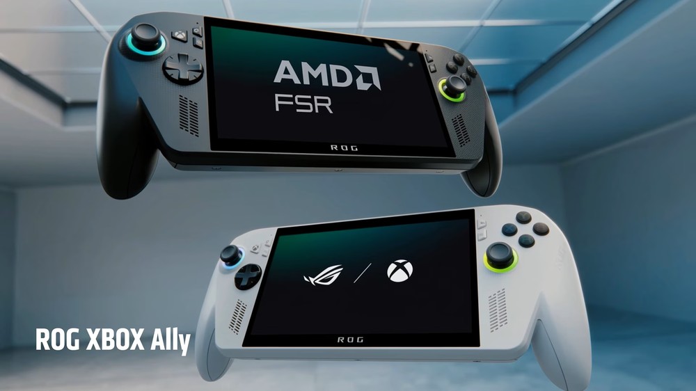 ROG Xbox Ally và Ally X xuất hiện trong bài công bố FSR Upscaling 4.1 của AMD