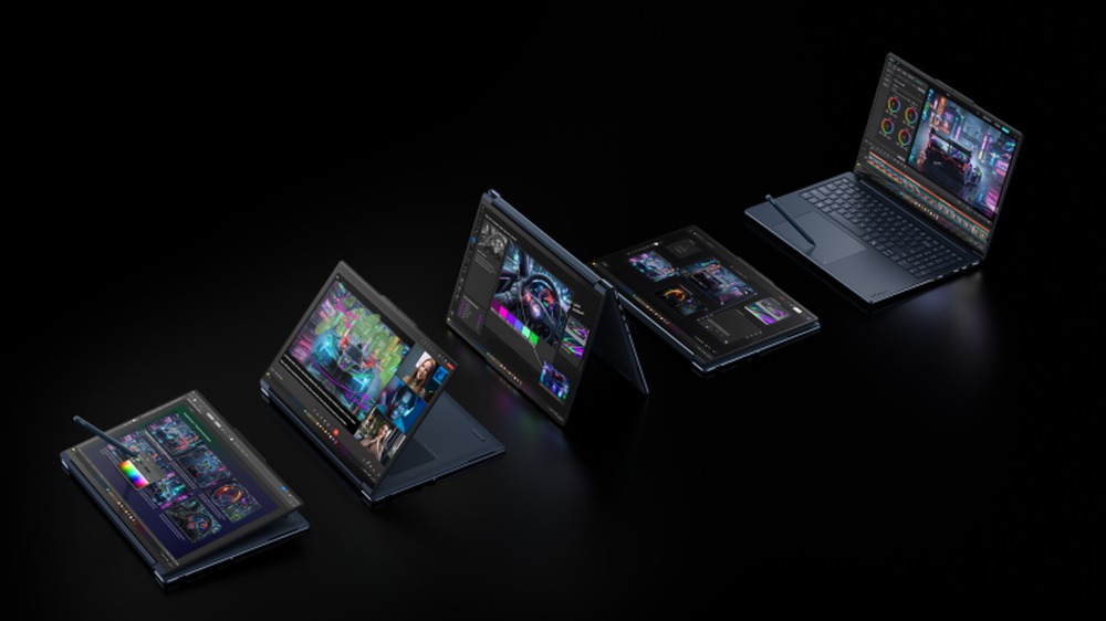 Năm chế độ sử dụng của Lenovo Yoga 9n 2-in-1