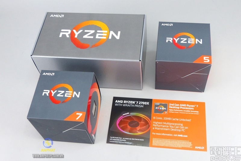 CPU AMD Ryzen 5 2600 và CPU AMD Ryzen 7 2700X mạnh tới mức nào ???