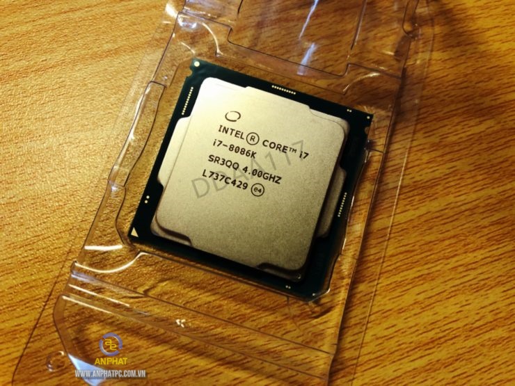 CPU Intel Core i7 8086 - SẢN PHẨM KỶ NIỆM 40 NĂM RA MẮT CPU 8086 với số lượng có hạn