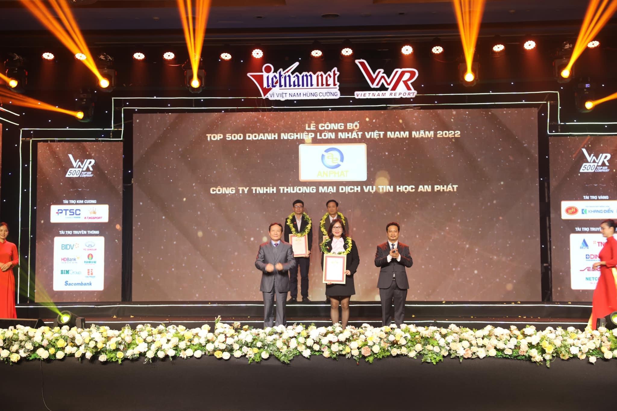 An Phát Computer – Từng bước khẳng định vị thế trong Top 500 doanh nghiệp lớn nhất Việt Nam