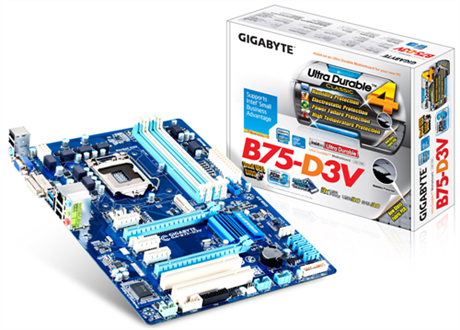 Gigabyte ga b75 d3v обзор