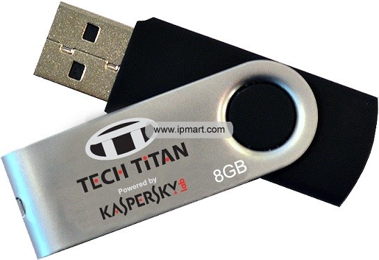 USB 8G Tech Titan Tích hợp virus và có password bảo vệ
