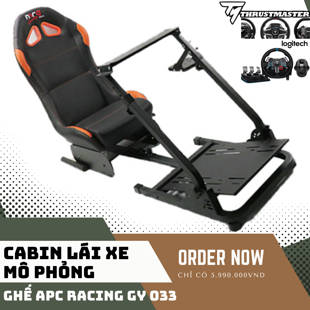 Khung ghế ngồi APC Racing SIM GY033 / Ghế đua xe / Giả lập ô tô / Racing Simulation GY-033