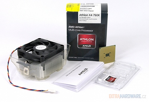 CPU AMD FM2 Athlon II X4 750K CPU - (Black) (Quad Core