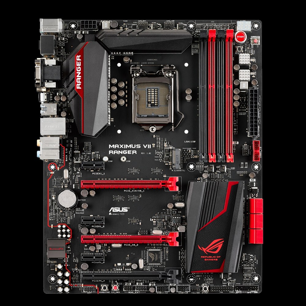 Lga 1150 Asus Rog Ranger Vii Mainboard Asus Z97 Maximus VII Ranger