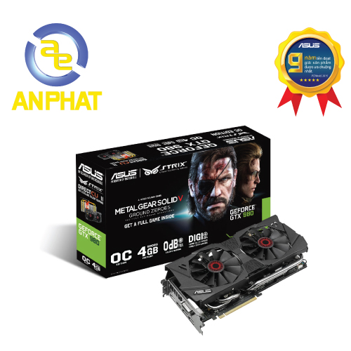 VGA ASUS STRIX GTX980-DC2OC-4GD5 GAMING