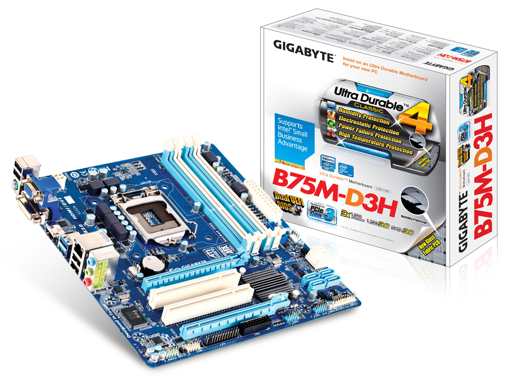 Gigabyte ga b75m d3h разгон