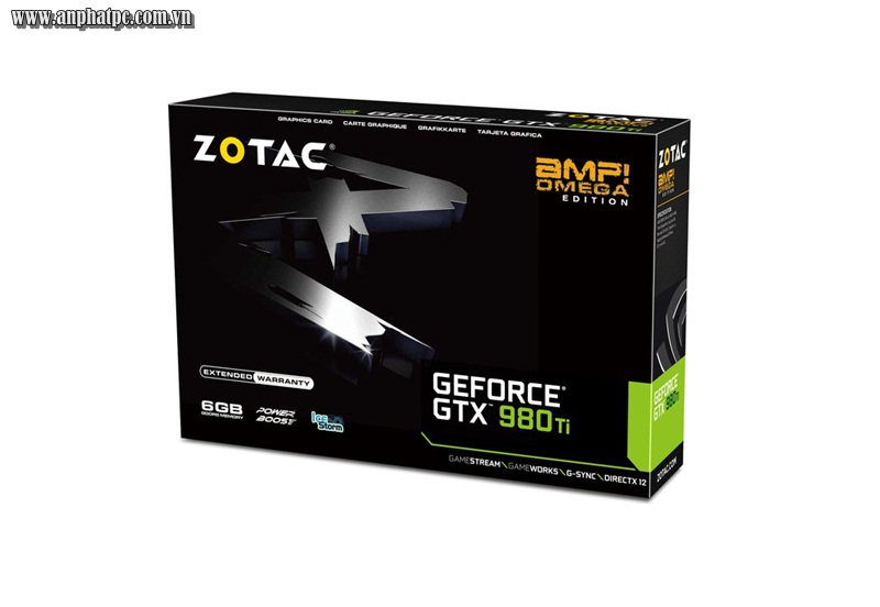 VGA ZOTAC GTX 980Ti AMP 6GB DDR5 384bit