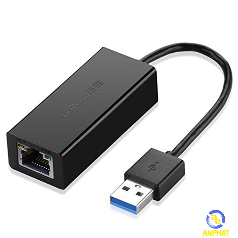 USB RJ45 LAN адаптер с USB хабом KS-is (KS-311)