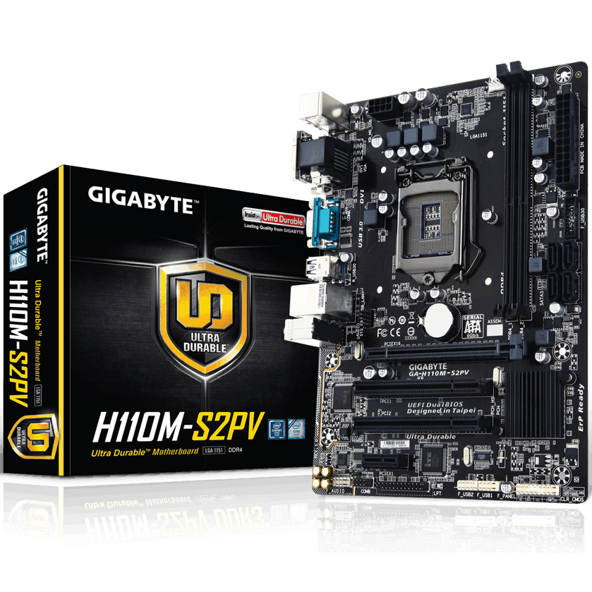 Gigabyte H110 Motherboard Supported Ram Mainboard GIGABYTE GA