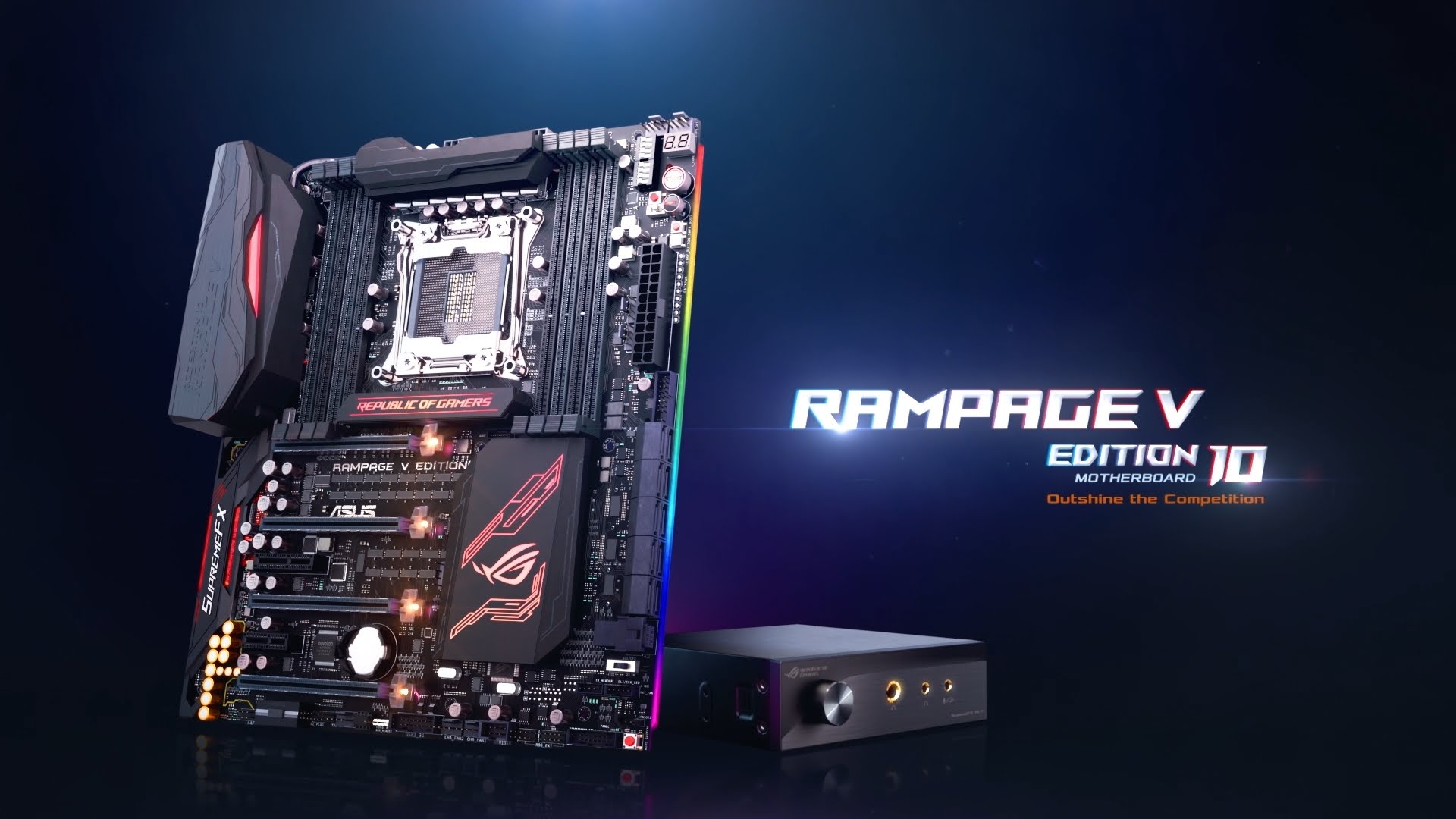 Mainboard ASUS ROG X99 Rampage v edition 10