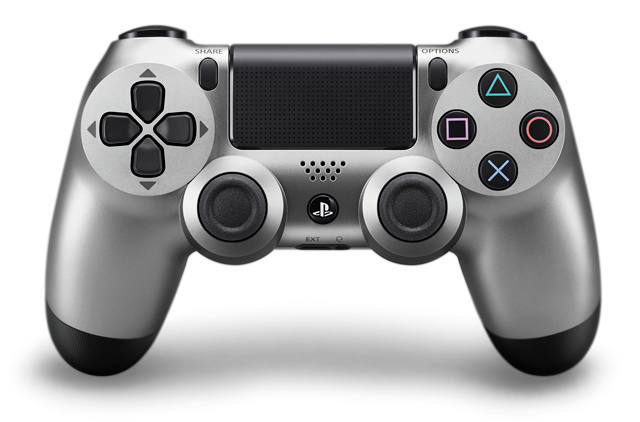 Tay bấm game Sony PS4 DUALSHOCK 4 Silver (Chính Hãng Sony Việt Nam)