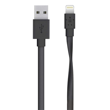 Cáp sạc Iphone Belkin MIXIT Flat Lightning to USB Cable F8J148BT04-BLK