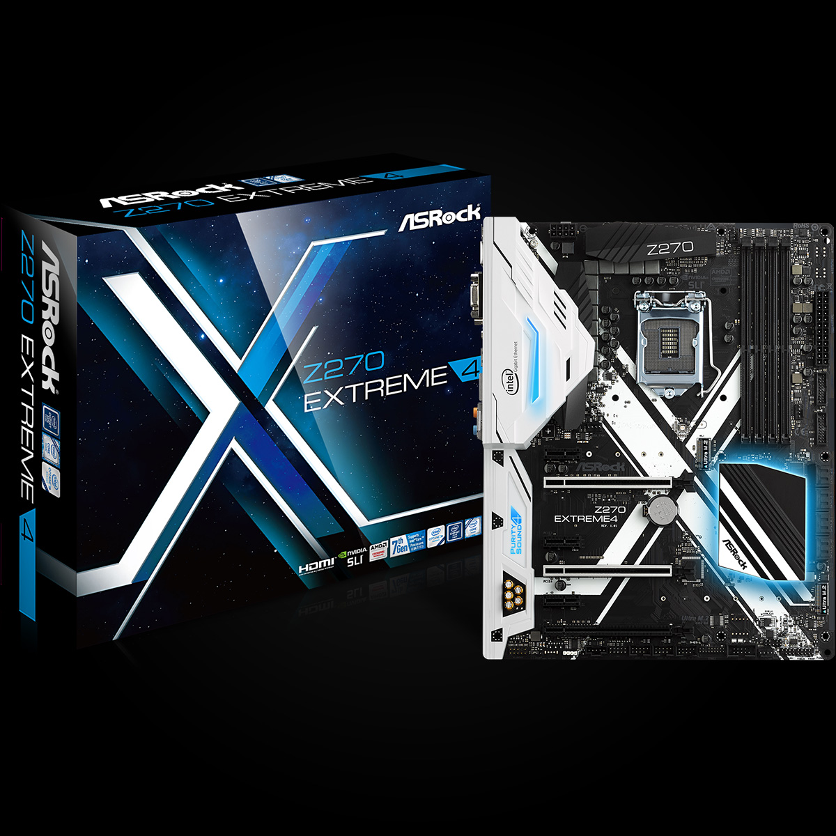 ASRock Z270 EXTREME4+i7-7700k+32gbメモリ Z270 ASRock i7 MB「Z270