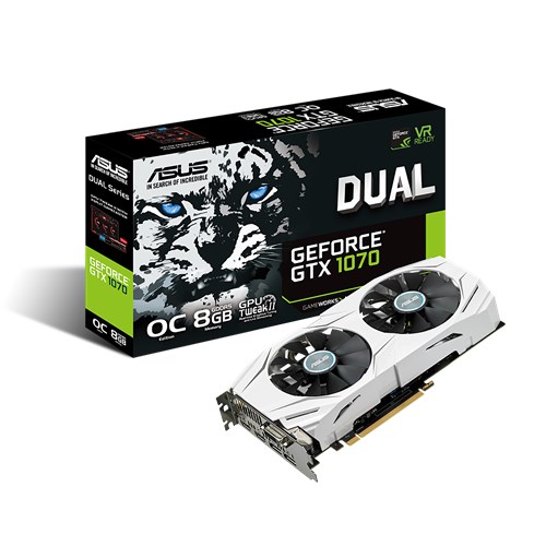 VGA ASUS DUAL-GTX1070-O8G