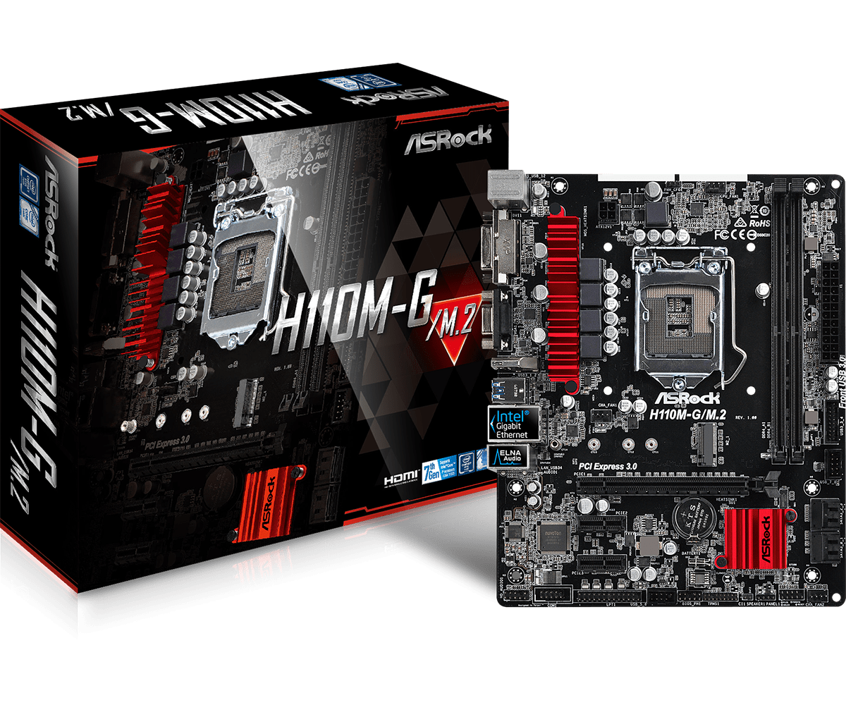 Motherboard Asrock H110 Cpu Intel PCH H110 Motherboard ASROCK