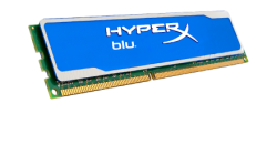 Ram Kingston 4G 1600MHZ DDR3 CL10 Dimm HyperX Fury Blue