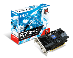 VGA MSI R7 240 2GD3 OC
