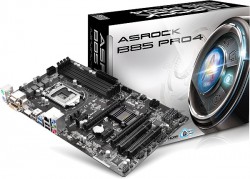 Mainboard ASRock B85 Pro4 - LGA 1150 / Intel B85 / HDMI SATA 6Gb/s USB 3.0 / ATX Intel Motherboard