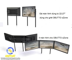 Obutto Bộ gá 3 Màn hình : Triple Monitor Mount