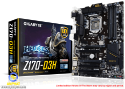 Mainboard GIGABYTE GA Z170 D3H