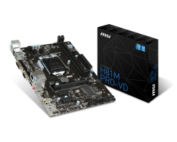Mainboard MSI H81M Pro-VD