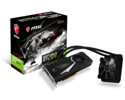 VGA MSI GeForce GTX 1070 SEA HAWK X (tản nhiệt nước)