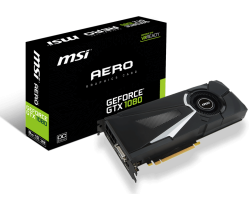 VGA MSI GeForce GTX 1080 AERO 8G OC