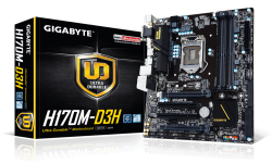 Mainboard GIGABYTE™ GA H170M D3H DDR4
