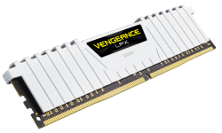 RAM Corsair Vengeance® LPX 16GB (2x8GB) DDR4 DRAM 2666MHz C16 Memory Kit – White (CMK16GX4M2A2666C16W)