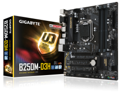 Mainboard GIGABYTE B250M D3H (GA-B250M-D3H)