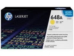 Hộp mực in HP Laser 648A Yellow Crtg - màu vàng - CE262A dùng cho máy in HP Color Laserjet CP4025/4525