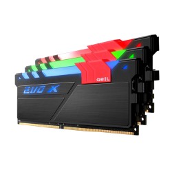 Ram GEIL EVO X 8GB DDR4 2400MHz (kit 4GBx2 - Heatsink LED RGB)