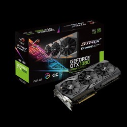 VGA ASUS ROG Strix GeForce GTX 1080 OC 8GB 11Gbps (ROG-STRIX-GTX1080-O8G-11GBPS)