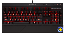 Bàn phím cơ Corsair K68 Red switch