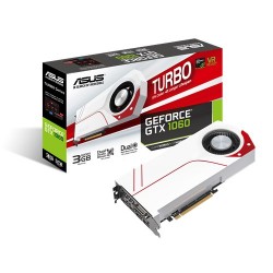 VGA ASUS Turbo GeForce® GTX 1060 3GB GDDR5 (TURBO-GTX1060-3G-WHITE)
