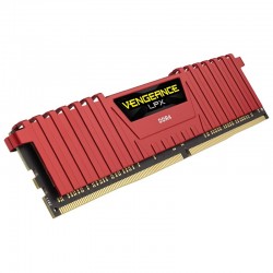 Ram Corsair Vengeance LPX 8GB (2x4GB) DDR4 DRAM 2400MHz C14 Red (CMK8GX4M2A2400C14R)