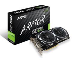 VGA MSI GTX 1070 Ti ARMOR 8G
