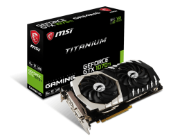 VGA MSI Geforce GTX 1070 Ti Titanium 8GB