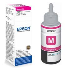 Mực máy in Epson C13T6643 màu đỏ (Dùng cho Epson L120/L121/L300/L310/L350/L355/L365/L550/L455/L555/L565/L1300/L605/L655)