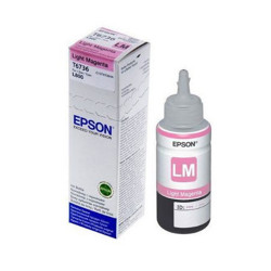 Mực máy in Epson C13T6736 màu đỏ nhạt (Dùng cho Epson L800/L805/L1800)