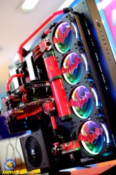 MODDING - WATER COOLING CORE P5 BATMAN RED