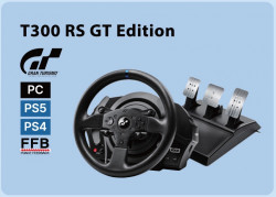 Vô lăng ThrustMaster T300 RS GT Edition (Support PS4 / PS5 / PC) đã kèm Pedal T3PA GT ( T300RS - GT Edition ) - Thương hiệu Châu âu ( France )