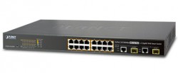 Switch Planet FGSW-1816HPS 16port 10/100Mbps PoE