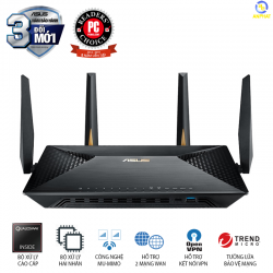 Router Wifi ASUS BRT-AC828 (Chuẩn Doanh Nghiệp) AC2600 MU-MIMO, tích hợp 2 cổng WAN VPN