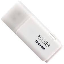 USB 2.0 Toshiba Hayabusa 8GB  - Trắng