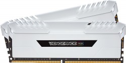 Ram Corsair Vengeance RGB 16GB (2x8GB) DDR4 3600MHz C18 White (CMR16GX4M2C3600C18W)