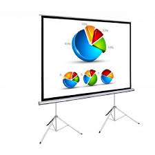 Màn chiếu chân Dalite 150'' PW150TS
